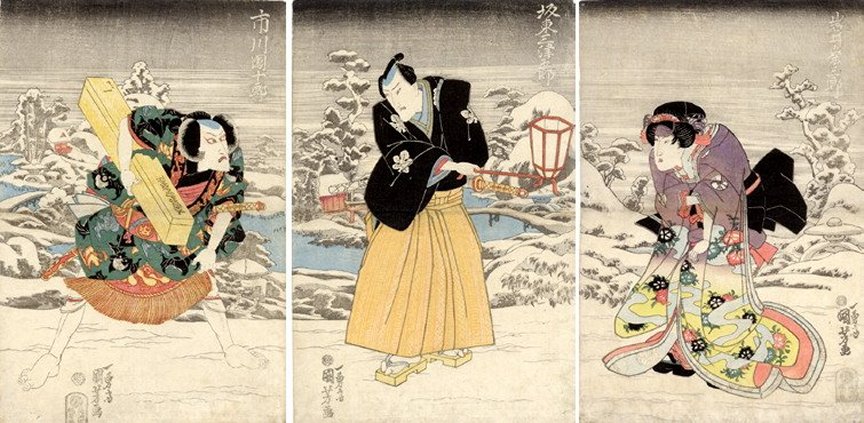 原画　アビニョンの村の窓辺のタロピョン Kuniyoshi Project